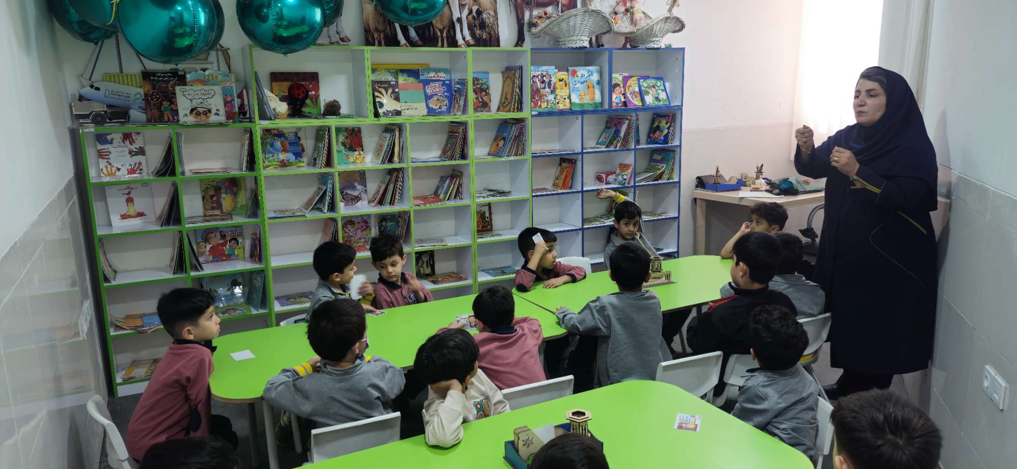 قصه گویی به مناسبت هفته کتاب وکتابخوانی