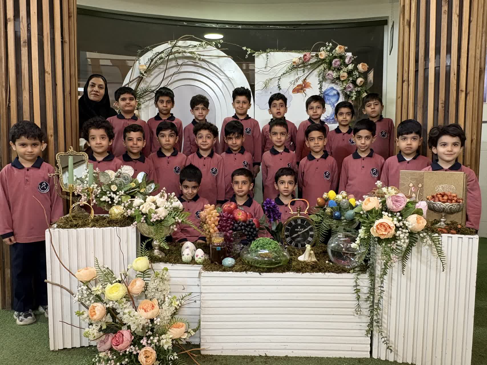 تدارک نوآموزان برای استقبال از بهار